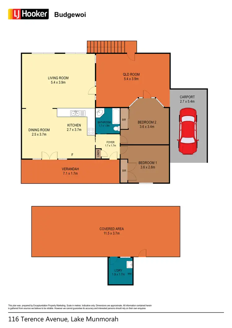 Floorplan of Homely house listing, 116 Terence Avenue, Lake Munmorah NSW 2259