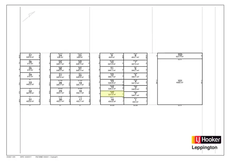 Floorplan of Homely land listing, Address available on request