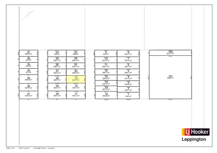 Floorplan of Homely land listing, Address available on request