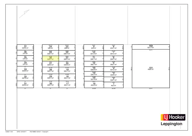 Floorplan of Homely land listing, Address available on request
