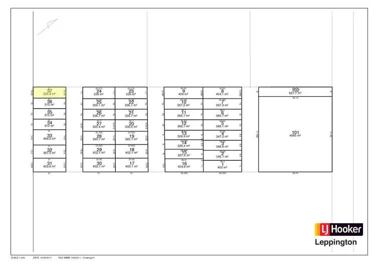 Floorplan of Homely land listing, Address available on request