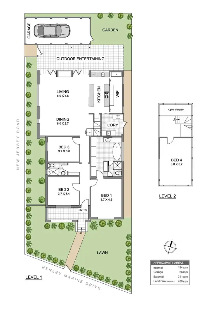Floorplan of Homely house listing, 13 Henley Marine Drive, Five Dock NSW 2046