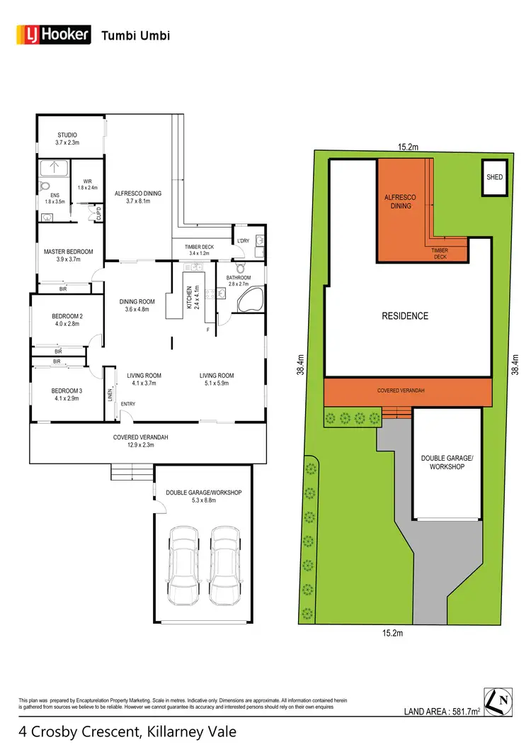Floorplan of Homely house listing, 4 Crosby Crescent, Killarney Vale NSW 2261