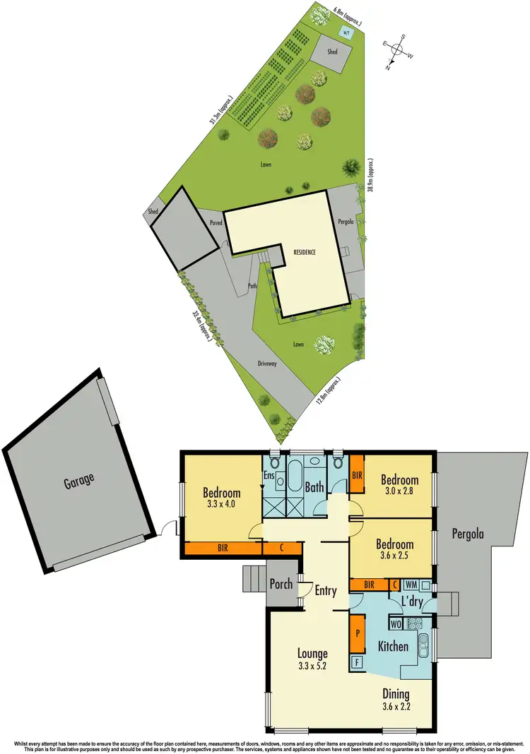 Floorplan of Homely house listing, 2 Tate Court, Hallam VIC 3803