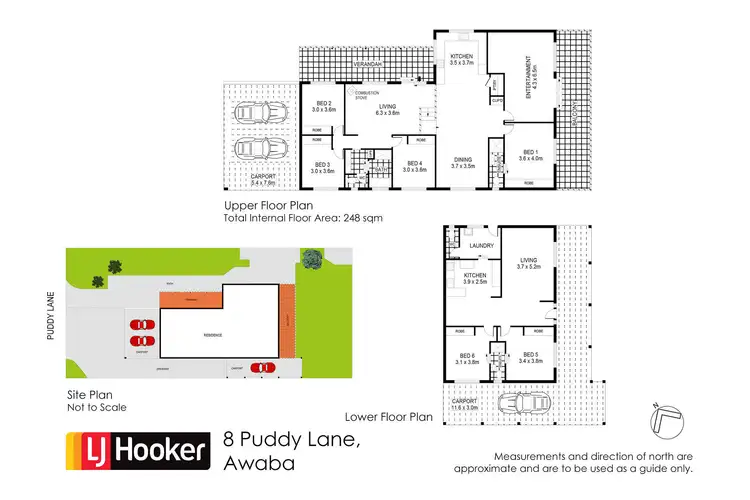 Floorplan of Homely house listing, 8 Puddy Lane, Awaba NSW 2283