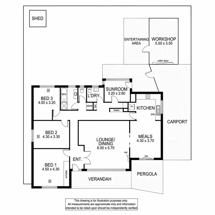 Floorplan of Homely house listing, 11 Sherlock Road, Kingston Park SA 5049