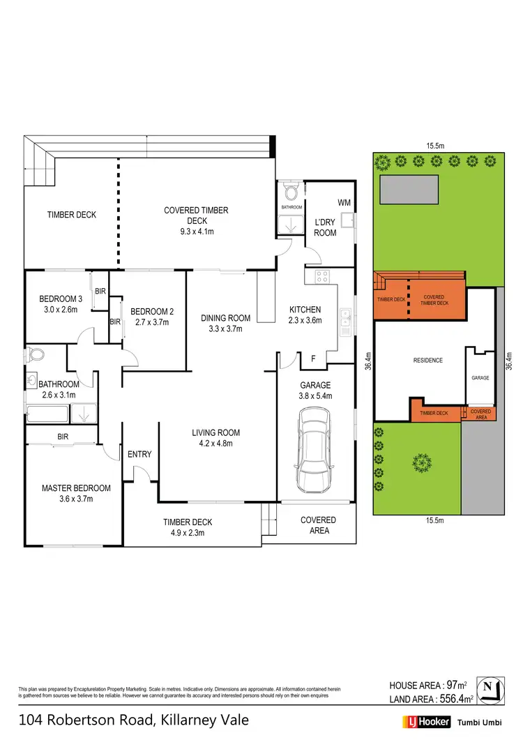 Floorplan of Homely house listing, 104 Robertson Road, Killarney Vale NSW 2261