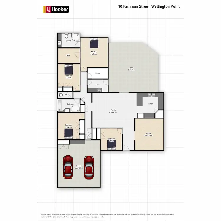 Floorplan of Homely house listing, 10 Farnham Street, Wellington Point QLD 4160