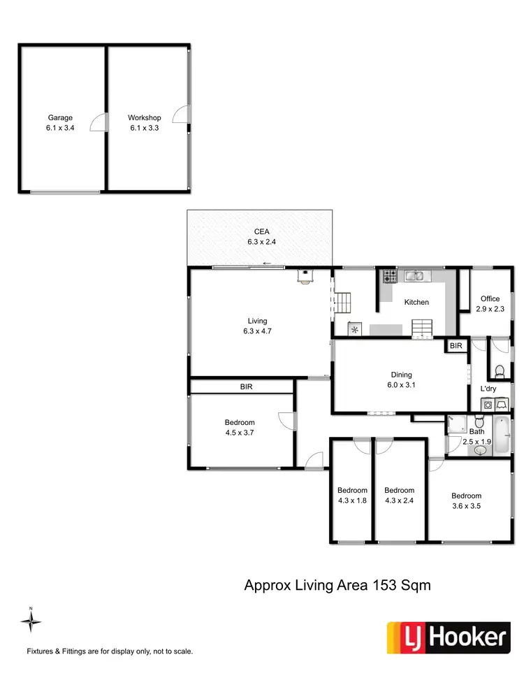 Floorplan of Homely house listing, Unit 3/50 William Street, Brighton TAS 7030
