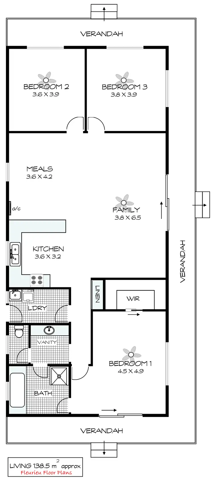 Floorplan of Homely house listing, 44 Ferguson Road, Goolwa Beach SA 5214
