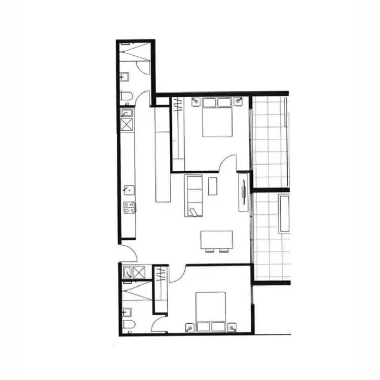 Floorplan of Homely apartment listing, Address available on request