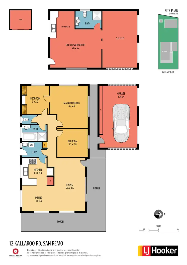 Floorplan of Homely house listing, 12 Kallaroo Road, San Remo NSW 2262