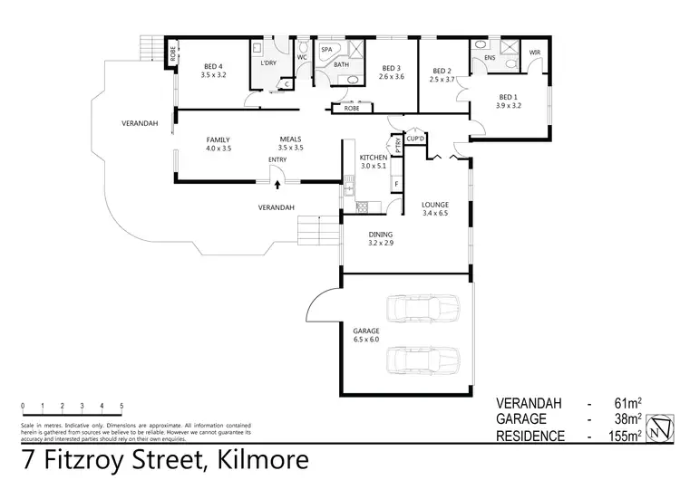 Floorplan of Homely house listing, 7 Fitzroy Street, Kilmore VIC 3764