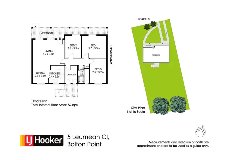 Floorplan of Homely house listing, 5 Leumeah Place, Bolton Point NSW 2283
