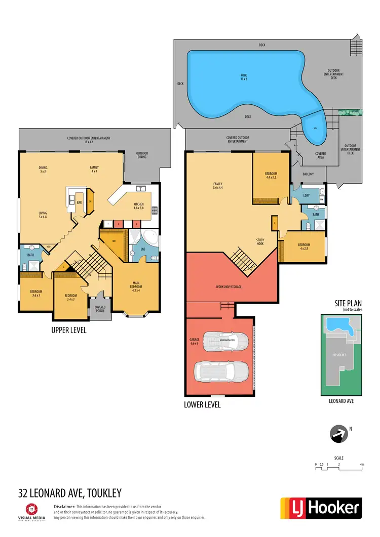 Floorplan of Homely house listing, 32 Leonard Avenue, Toukley NSW 2263