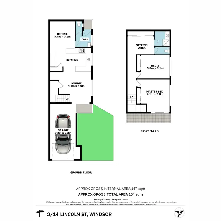 Floorplan of Homely block of units listing, 14 Lincoln Street, Wilston QLD 4051