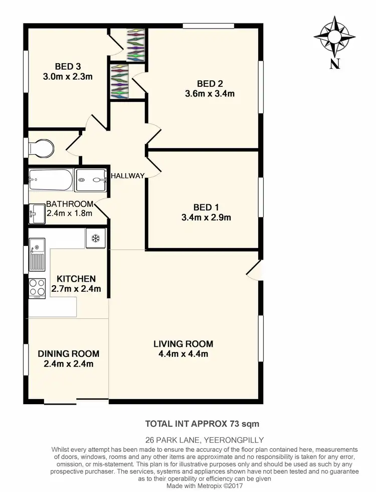 Floorplan of Homely house listing, 26 Park Lane, Yeerongpilly QLD 4105