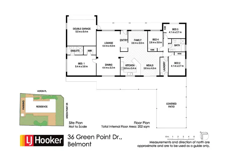Floorplan of Homely house listing, 36 Green Point Drive, Belmont NSW 2280