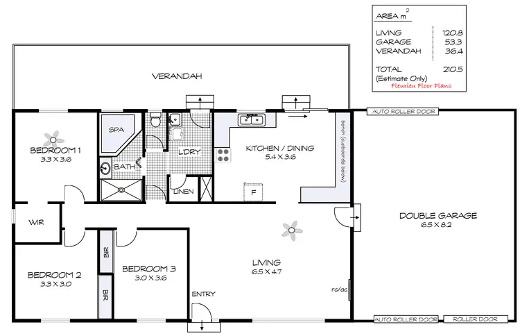 Floorplan of Homely house listing, 77 Tottenham Court Road, Port Elliot SA 5212