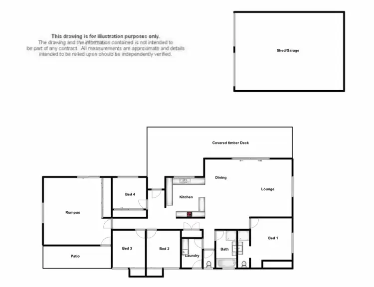 Floorplan of Homely house listing, 25A Colleen Place, East Lismore NSW 2480