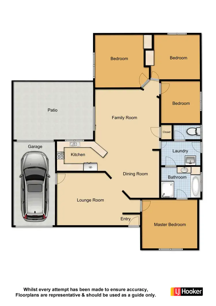 Floorplan of Homely house listing, 3 Latrobe Street, Fitzgibbon QLD 4018