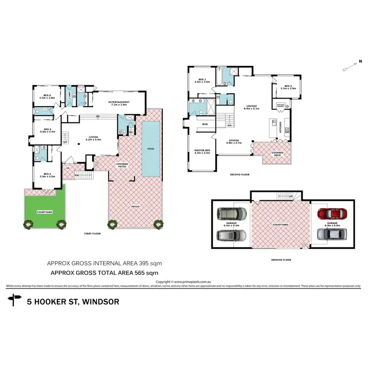 Floorplan of Homely house listing, 5 Hooker Street, Windsor QLD 4030