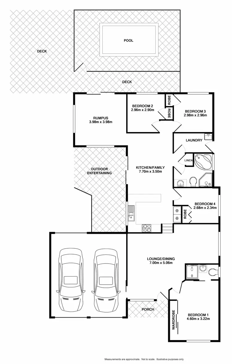 Floorplan of Homely house listing, 10 Saddle Close, Currans Hill NSW 2567