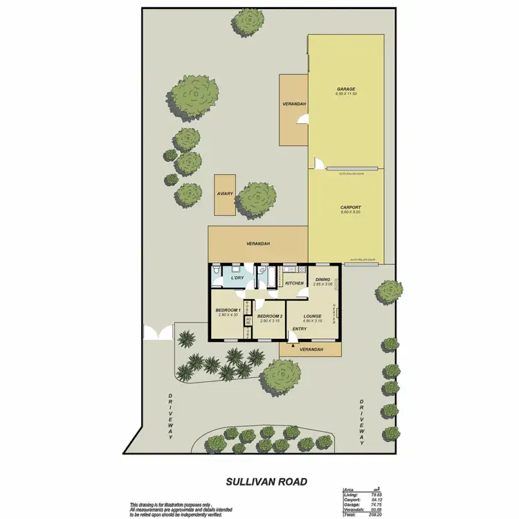 Floorplan of Homely house listing, 10 Sullivan Road, Elizabeth Park SA 5113