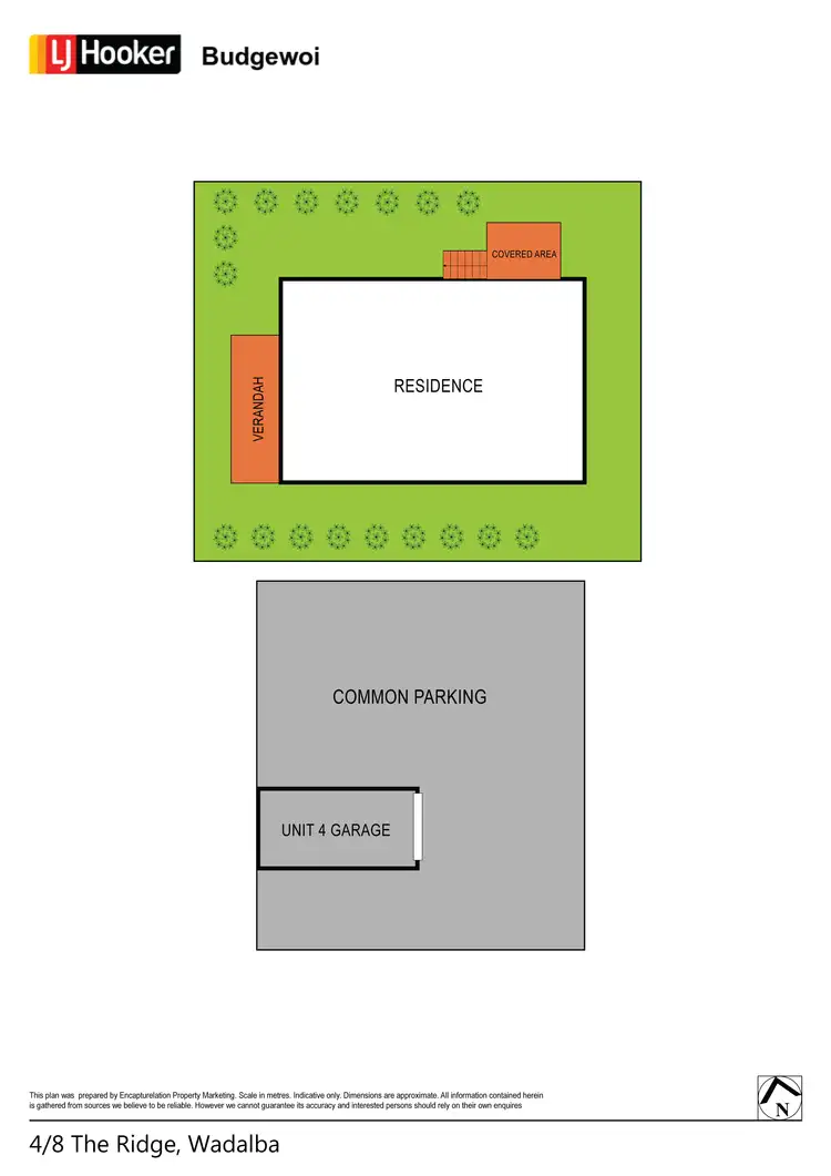 Floorplan of Homely house listing, 4/8 The Ridge, Wadalba NSW 2259