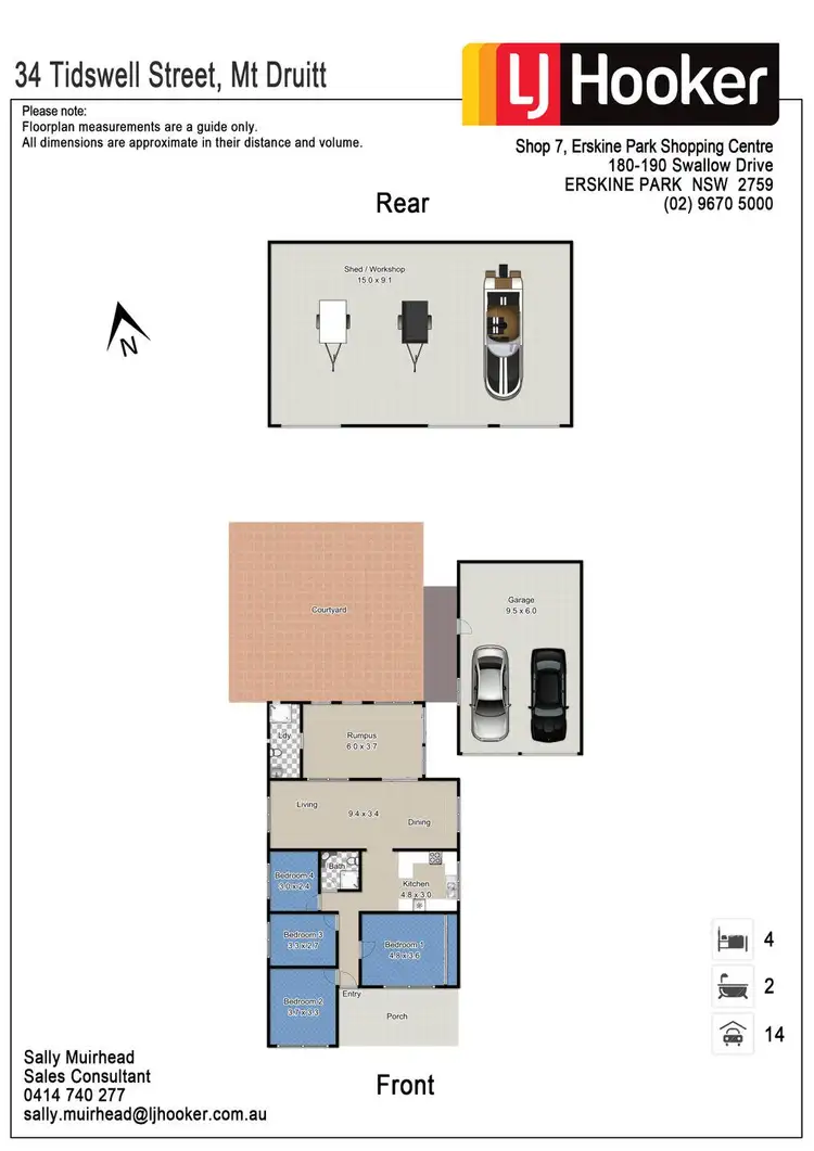 Floorplan of Homely house listing, 34 Tidswell Street, Mount Druitt NSW 2770