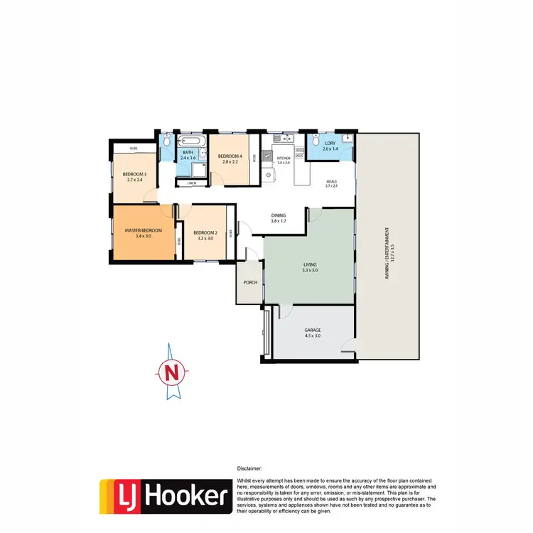 Floorplan of Homely house listing, 8 Tony Place, Glendenning NSW 2761