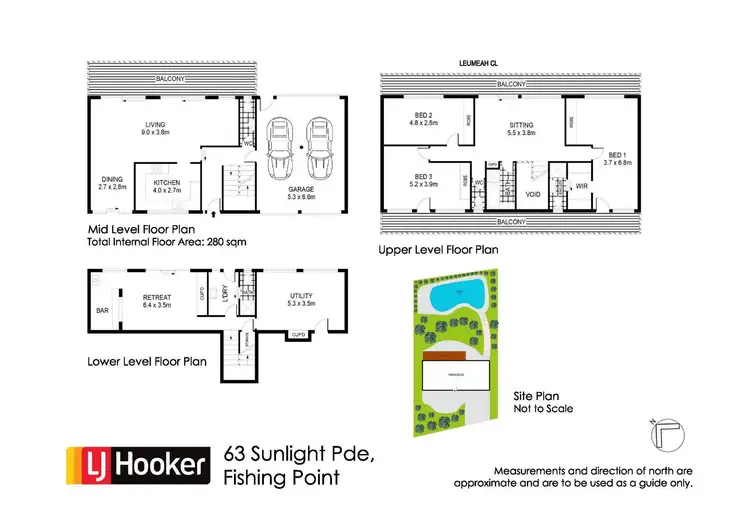 Floorplan of Homely house listing, 63 Sunlight Parade, Fishing Point NSW 2283