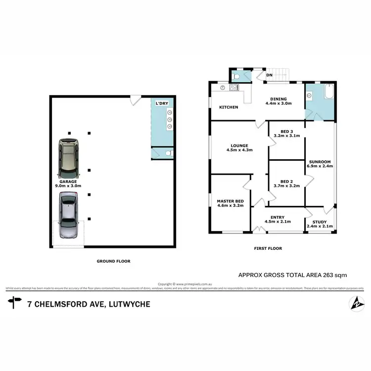 Floorplan of Homely house listing, 7 Chelmsford Avenue, Lutwyche QLD 4030