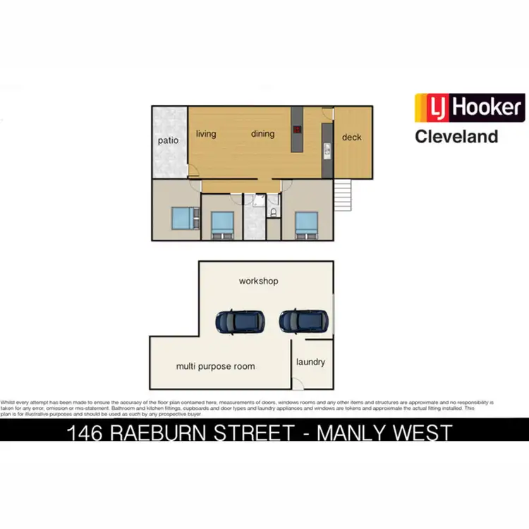 Floorplan of Homely house listing, 146 Raeburn Street, Manly West QLD 4179