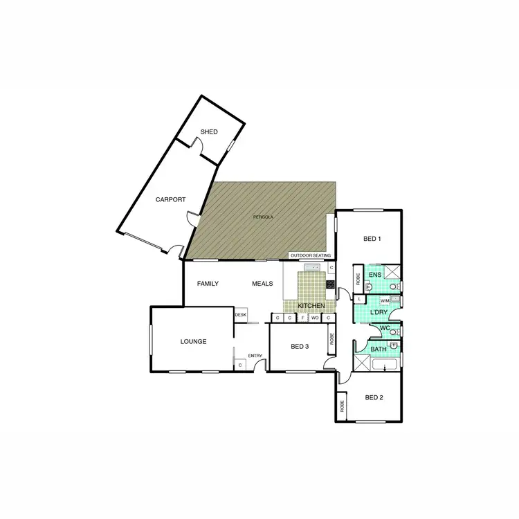 Floorplan of Homely house listing, 9 Tari Close, Ngunnawal ACT 2913