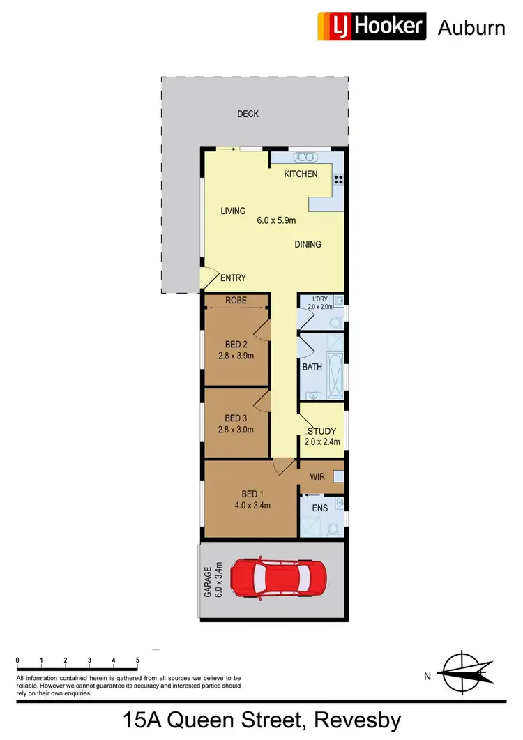 Floorplan of Homely house listing, 15a Queen St, Revesby NSW 2212