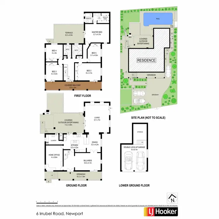 Floorplan of Homely house listing, 6 Irrubel Road, Newport NSW 2106