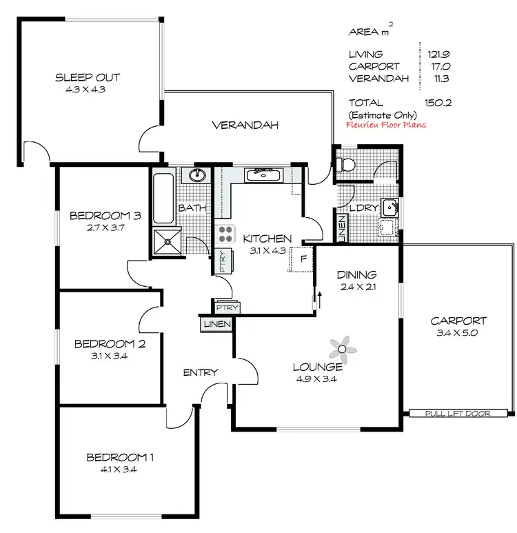 Floorplan of Homely house listing, 27 Acraman Street, Victor Harbor SA 5211