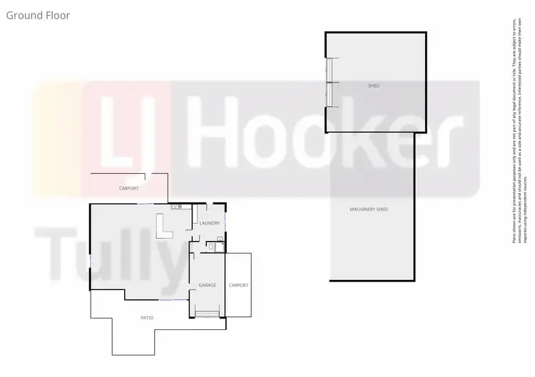 Floorplan of Homely house listing, 547 Bluff Road, Bilyana QLD 4854