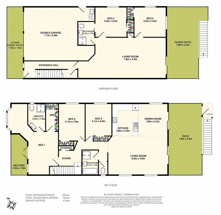 Floorplan of Homely house listing, 23 Frank Street, Norman Park QLD 4170