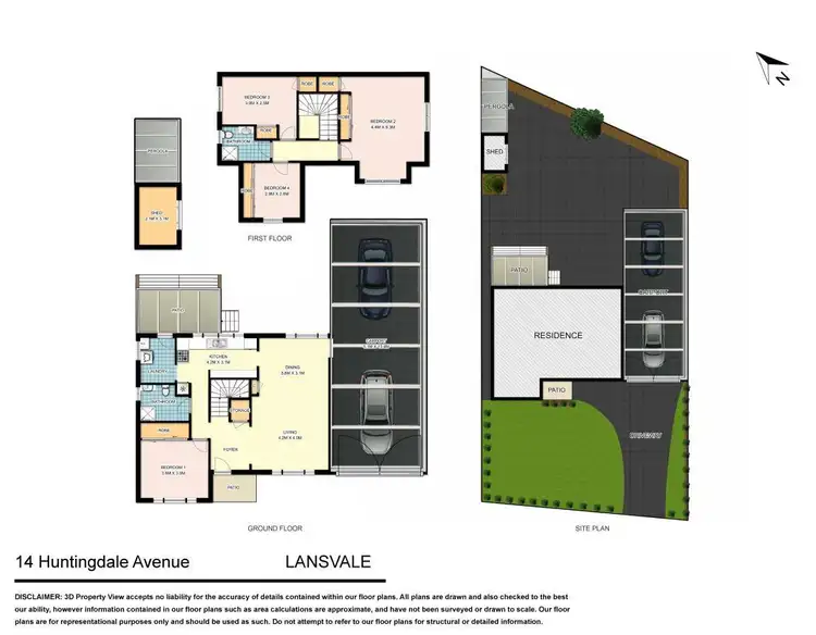 Floorplan of Homely house listing, 14 Huntingdale Avenue, Lansvale NSW 2166