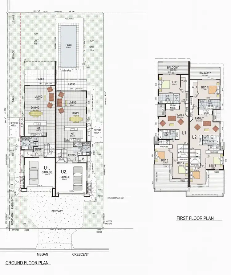 Floorplan of Homely unit listing, 1/6 Megan Crescent, Lennox Head NSW 2478