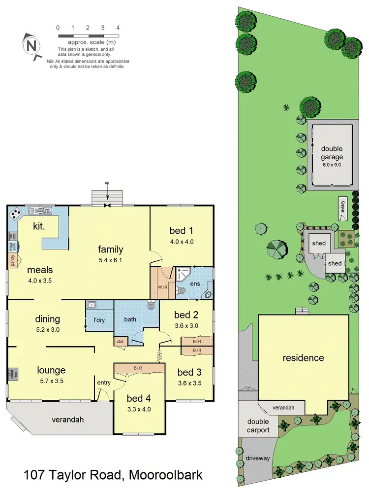 Floorplan of Homely house listing, 107 Taylor Road, Mooroolbark VIC 3138