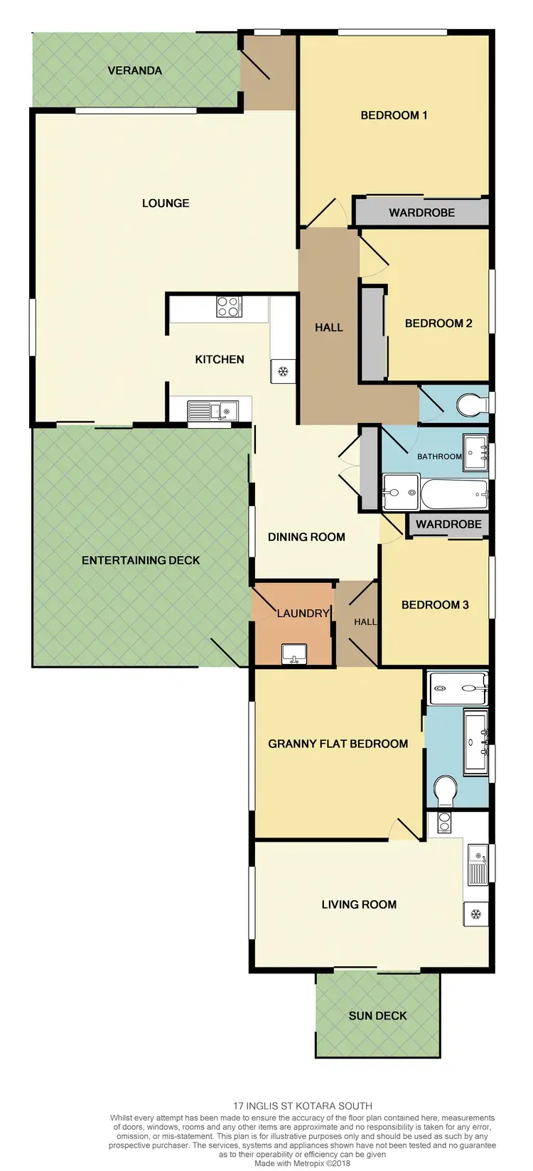 Floorplan of Homely house listing, 17 Inglis Street, Kotara South NSW 2289