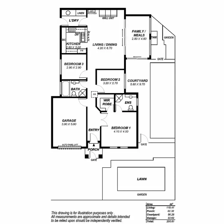 Floorplan of Homely house listing, 9 Jolly Avenue, Northfield SA 5085