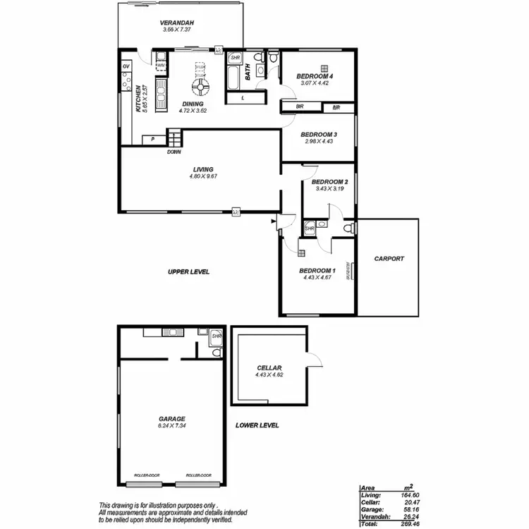 Floorplan of Homely house listing, 16 Greenbank Drive, Windsor Gardens SA 5087