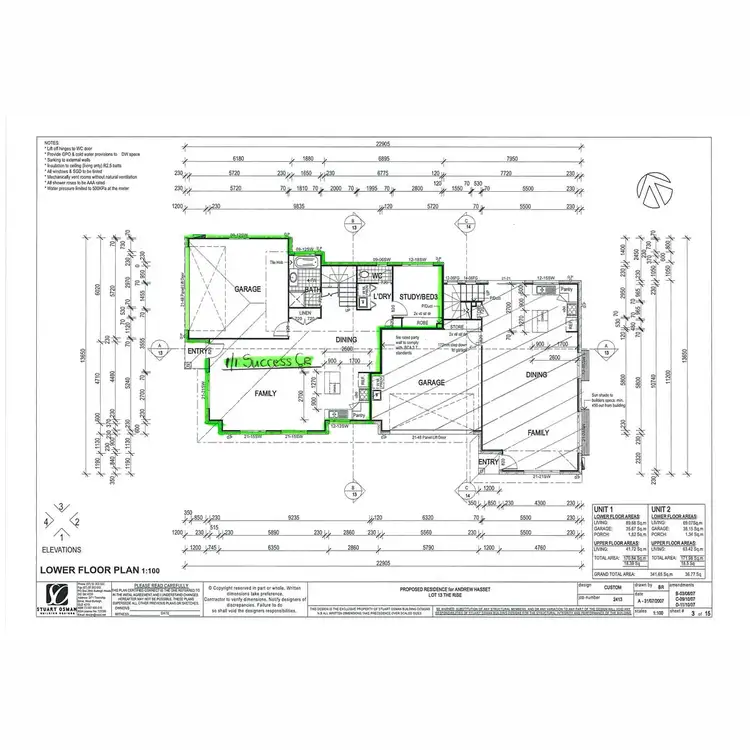 Floorplan of Homely semi-detached listing, 1/1 Success Crescent, Ormeau QLD 4208