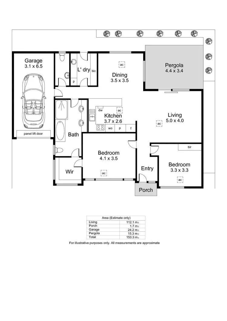 Floorplan of Homely house listing, 5/2 Miami Court, Fulham Gardens SA 5024