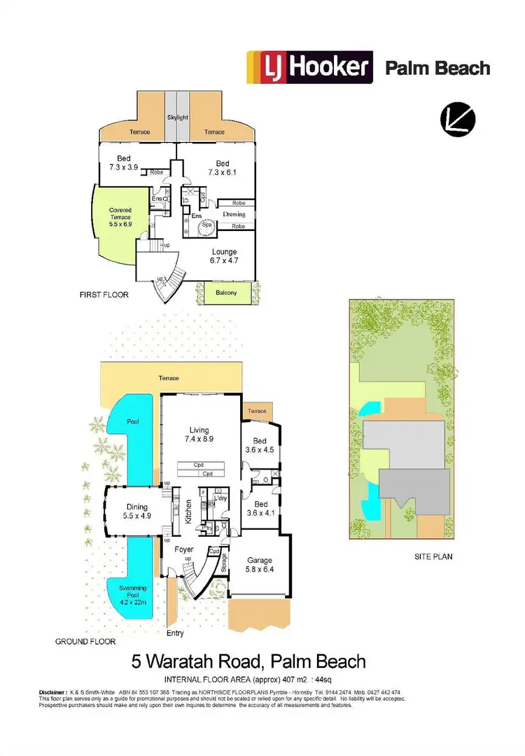 Floorplan of Homely house listing, 5 Waratah Road, Palm Beach NSW 2108