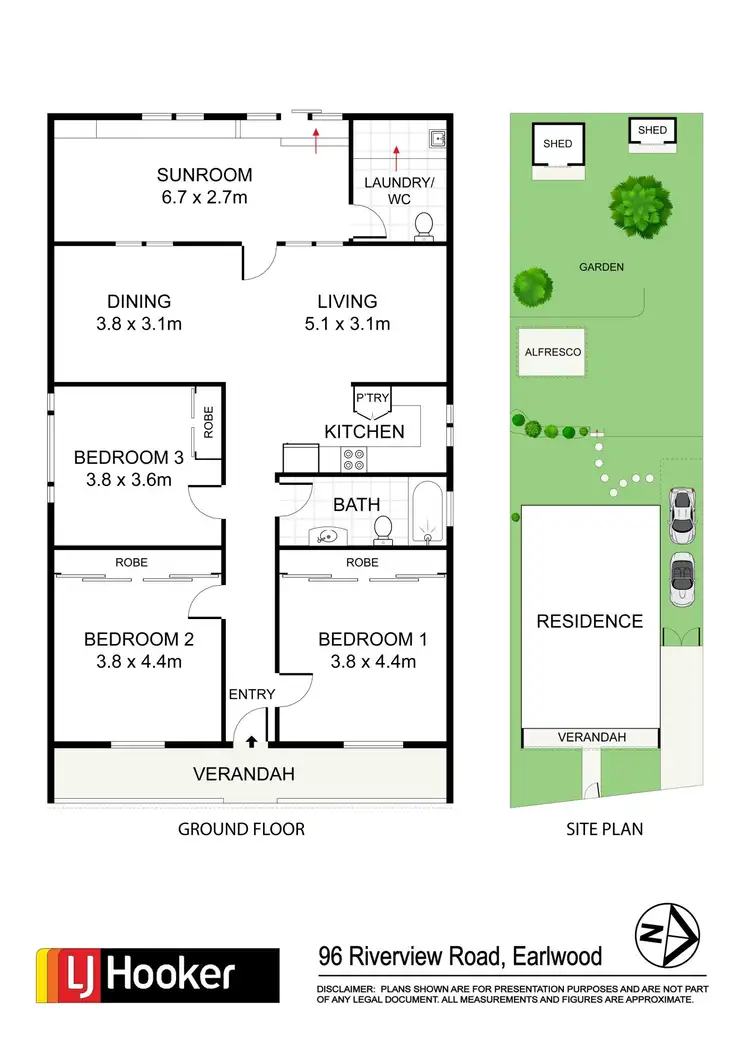 Floorplan of Homely house listing, 96 Riverview Road, Earlwood NSW 2206